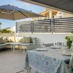 Terrace, Views, Pool And Garage In Apartman *